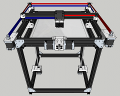 H-Bot CoreXY Cube