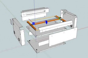 openBuilds FreeBURN-2-Mini V-slot CO2 Laser (40-50w)