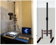 Sturdy Motorized Photographic Copy Stand