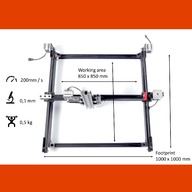 3DTwinX Gantry CNC System