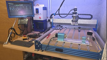 First project Genmitsu ProVerxl 6060 Improved with OpenBuilds System Management