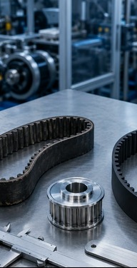 Timing Belt Drive Setup for CNC Linear Motion