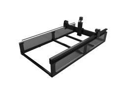 C-beam Router rack and pinion