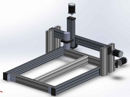 C-Beam on X, Y and Z  Attempting to use internal channel first go around