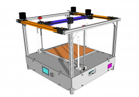 3D Drucker sparkcube V1.1XL V-Slot™ Mini V Linear Actuator Bundle