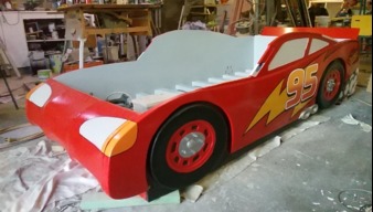 Lighting McQueen Bed