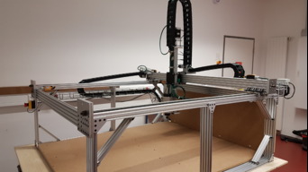 Open source large format CNC-machine and 3D printer