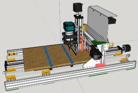 My C-Beam machine...from 500 to 1000mm base