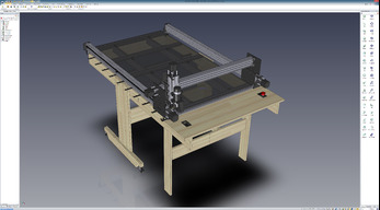 Retractable WorkBee1510 with Marlin+MarlinPanel high level build