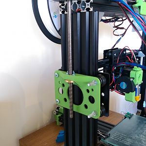 Z axis gantry plate + lead screw mount